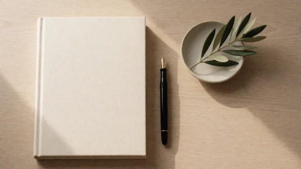 AI Client Machine ebook - phone flat-lay - AJNEXA