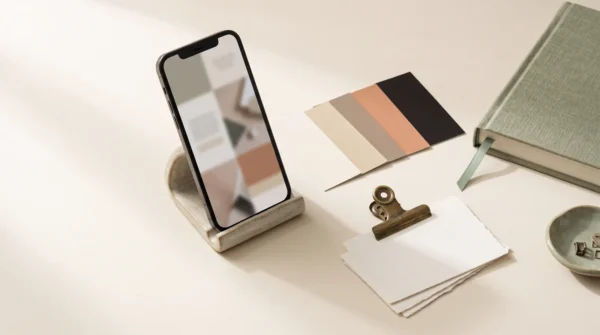 The Editorial Feed Kit - scène de bureau - AJNEXA