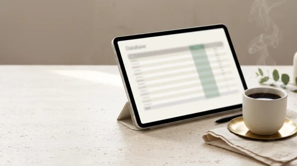 The Lightweight CRM - device scene - AJNEXA