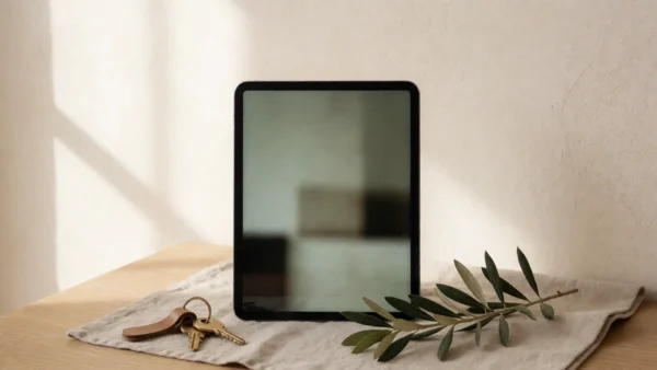 Real Estate Prompt Pack - product mockup on tablet - AJNEXA