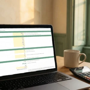 The Your Rate tab of the freelance hourly rate calculator, showing a floor of $76 an hour